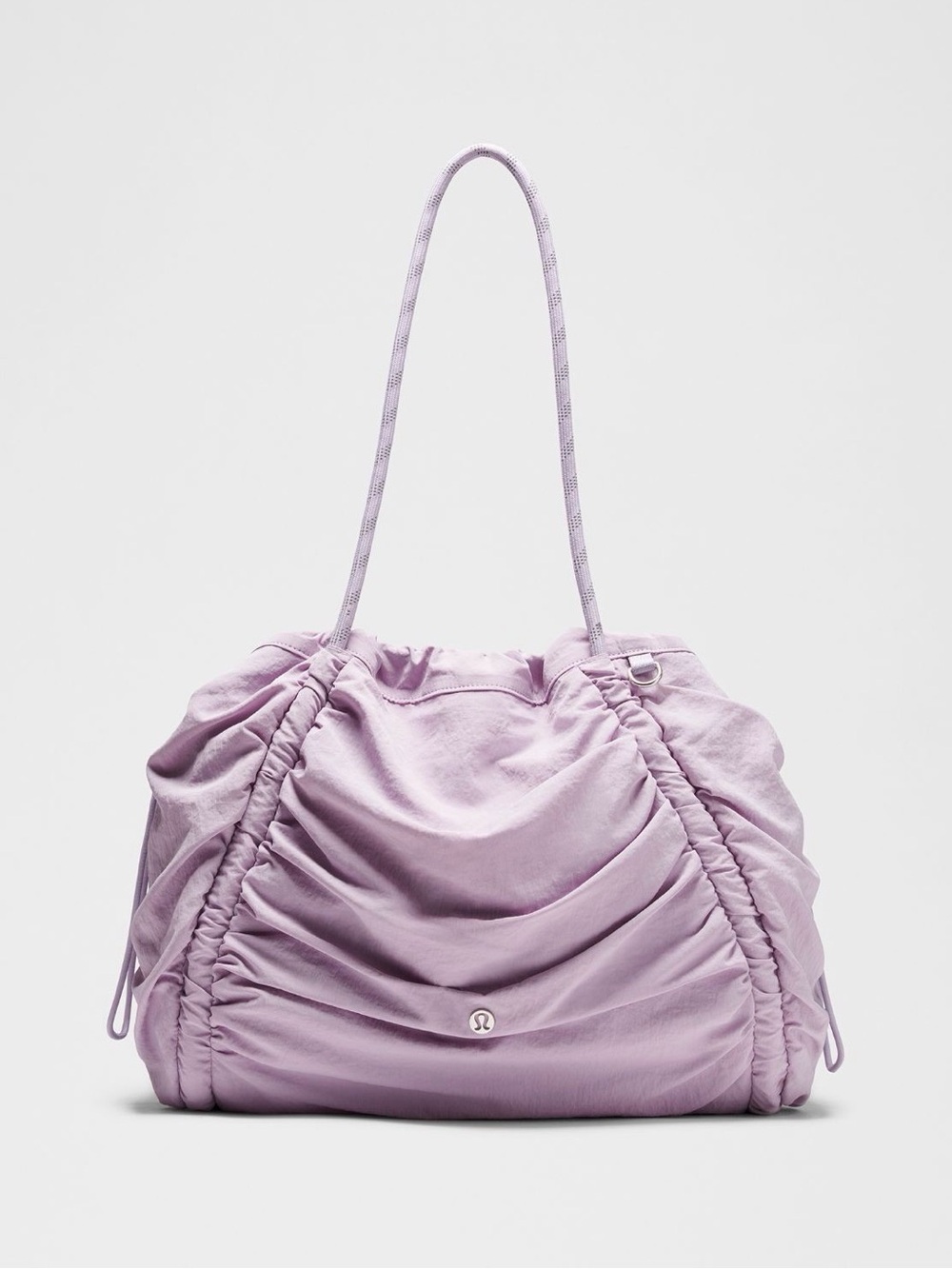 lululemon athletica Lavender Ruched Shoulder Bag